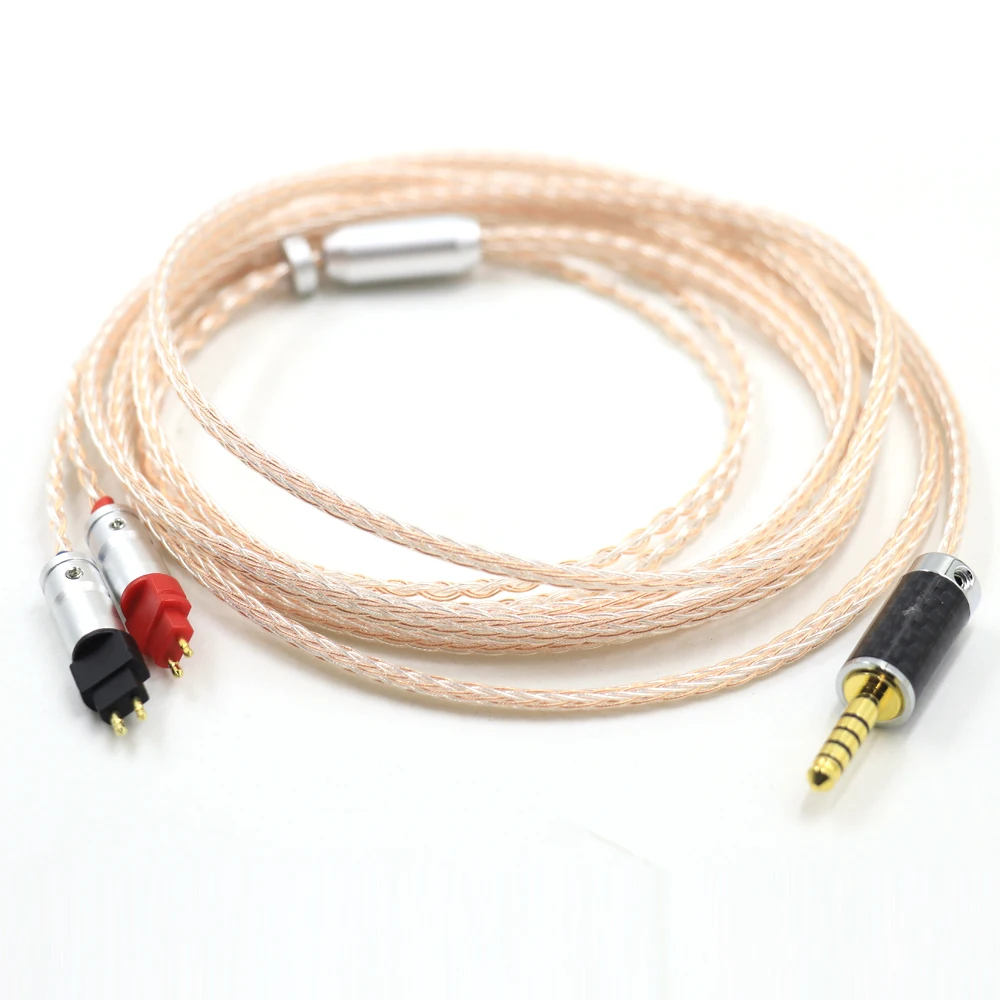 

16Cores UPOCC Single Crystal Copper Silver Mixed Headphone Upgrade Cable for HD580 HD600 HD650 HDxxx HD660S HD58x HD6xx