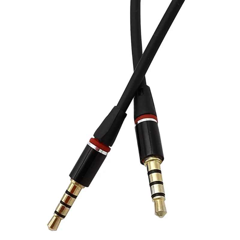 4 Core 4 Section 3.5AUX Male To Male 3.5MM Audio Cable Is Suitable for Mobile Phones, Computers, DVDs, TVs, CD Players