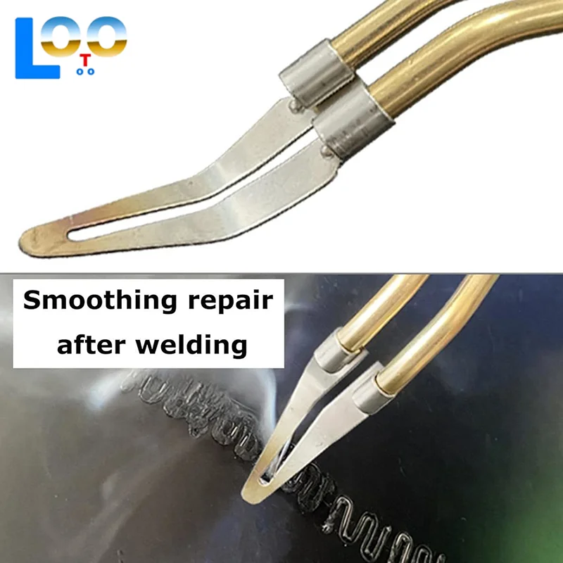 플랫 헤드 플라스틱 용접 총 액세서리, 스무딩 장치, 전기 납땜 인두, 자동차 범퍼 수리 액세서리 도구