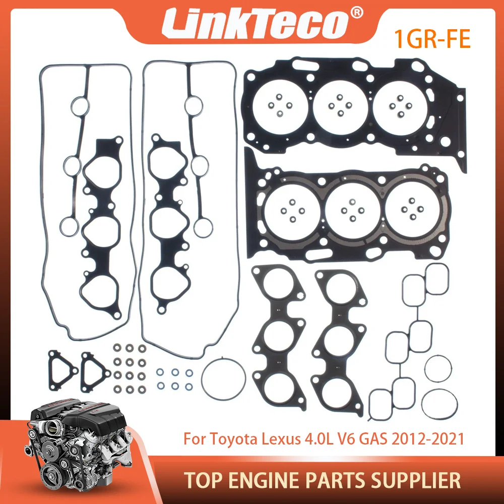 

Engine Parts Full Cylinder Head Gasket Set For Toyota 4 Runner Land Cruiser Tacoma Lexus GX 4.0L V6 GAS 1GR-FE 03-18 HS26330PT