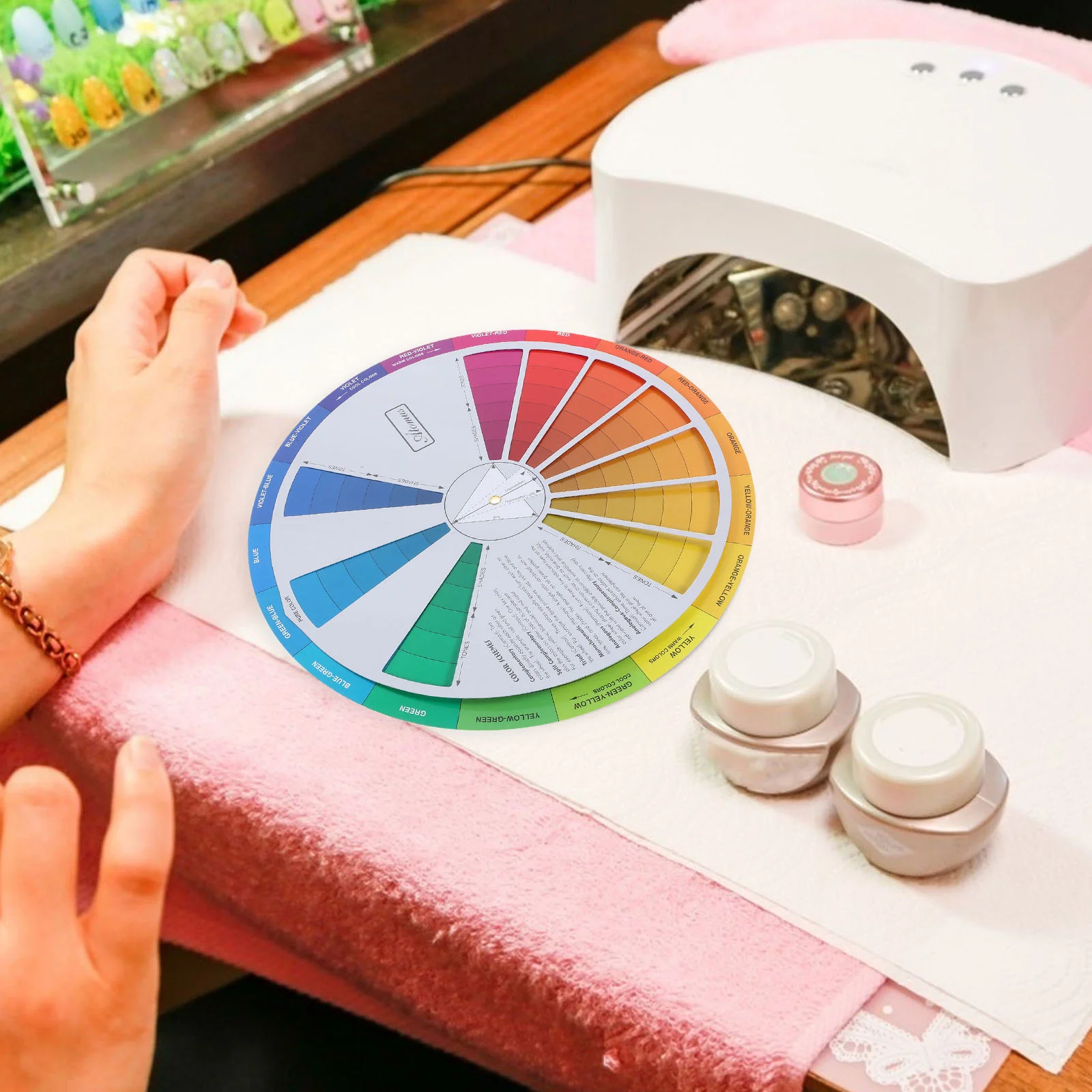 

Color Wheel For Clothes Creative Color Wheel Color Wheel Chart Color Wheel Paint Colour Mixing Wheel Color Spectrum Wheel