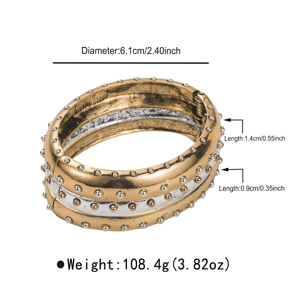 Vintage-Inspired Luxury Bracelet Set for Fashion Lovers