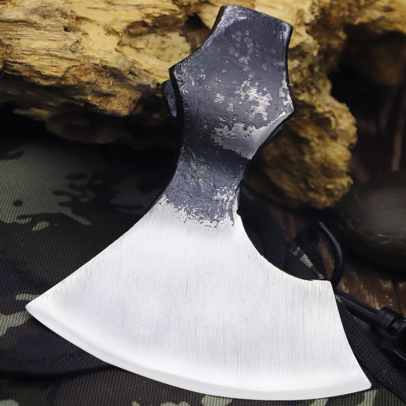 Steel forging multi-functional home outdoor old axe series tree chopping and wood hand axe garden repair woodworking axe