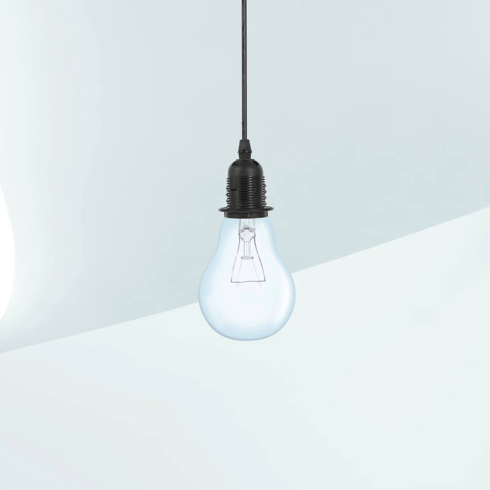 1Set E27 Light Socket Lamp Holder Screw Base Large Power Bulb Holder for Indoor Outdoor Ceiling Lamp Light Fixture Socket