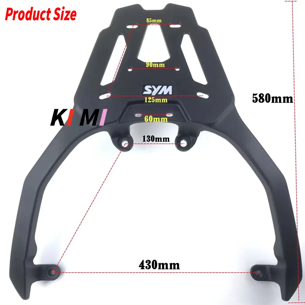 NEW FOR SYM  Joymax Z300/Z+ Tail Rack Rear Shelf Cruise 300 Aluminum Thickened Trunk Bracket