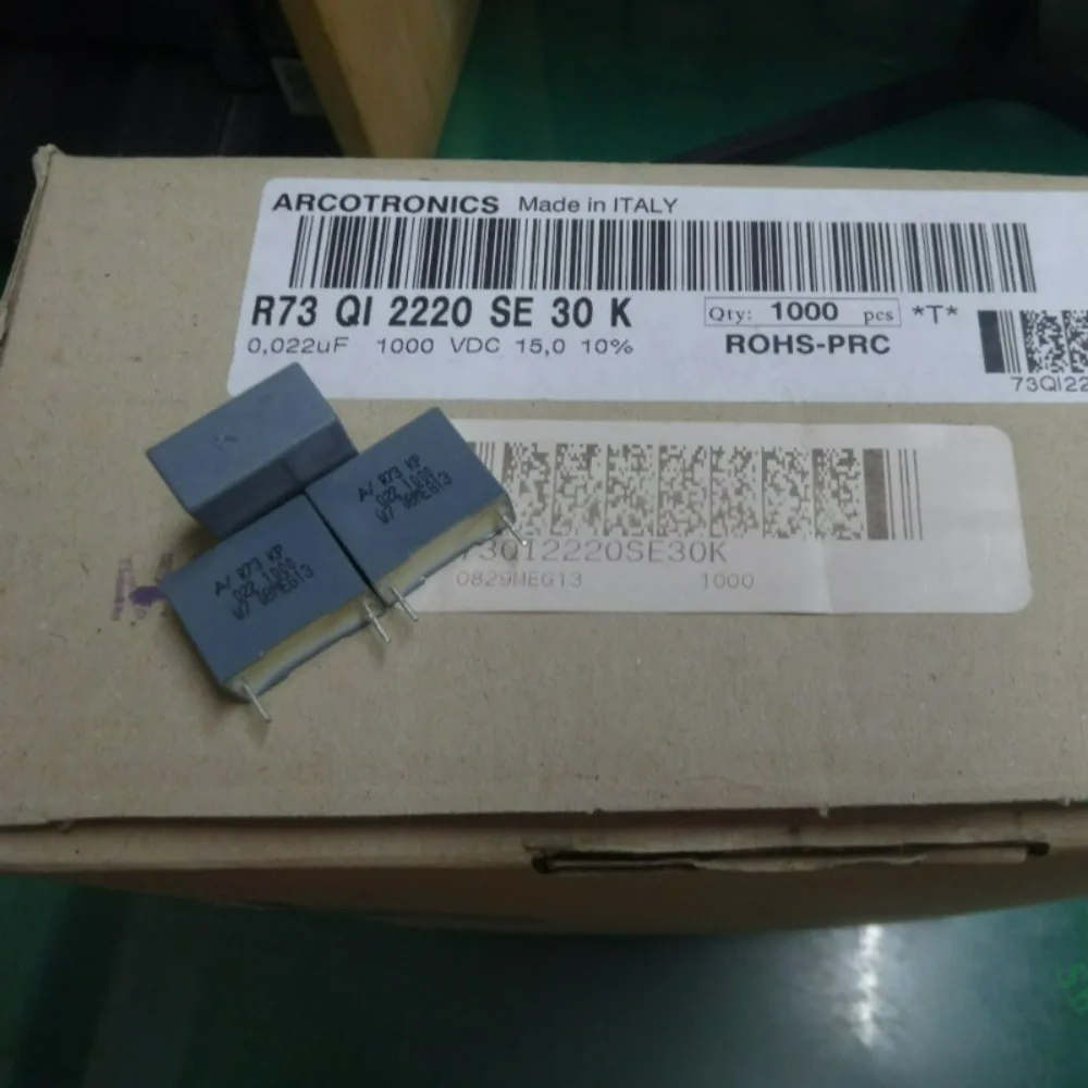 5pcs/lot AV R73 0.022uf 1000V 22nf 223 Brand New 15mm Film Capacitor R73QI2220SE30K