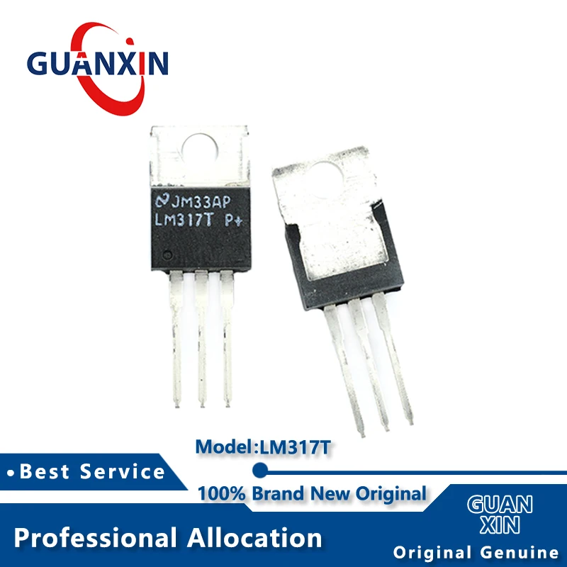 

100% New LM317T Marking LM317 P+ TO-220 LM317