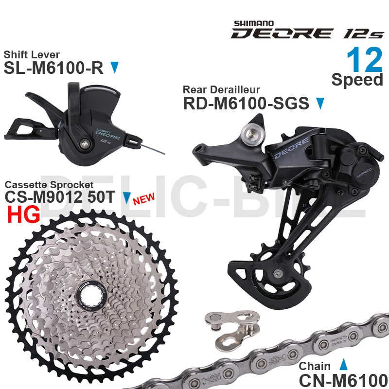 SHIMANO m6100 セット 12s Sb15d774da1d44c20ac699a9590e39