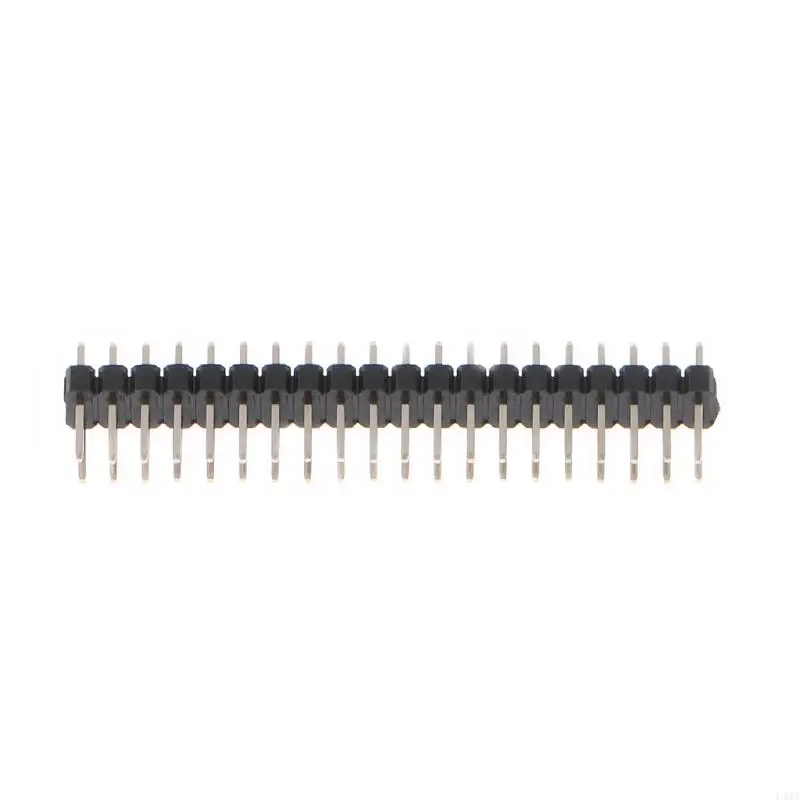 L4MA 2.54mm 2x20 Pin Break-Away Dual Pria Header Pin Untuk GPIO