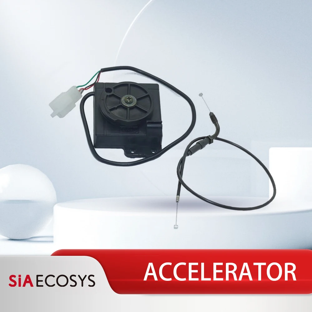 SiAECOSYS Electric Motorcycle Scooter Accelerator Unit with Cable One Set For Akcnd Ncy Gp Throttle Grips