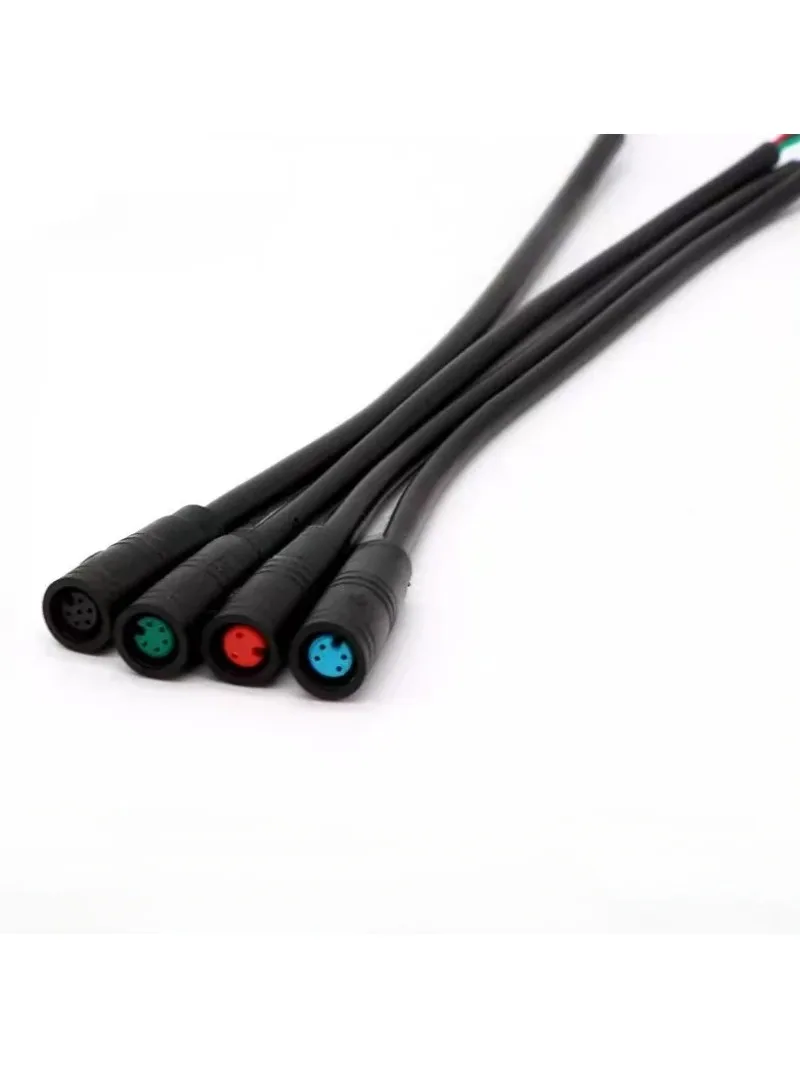 AliExpress NONE 1 set 6mmM6 2 3 4 5  Pin male female Julet Electric bike Butt Plug Connector waterproof Scooter Brake Cable Pluger Signal Sensor