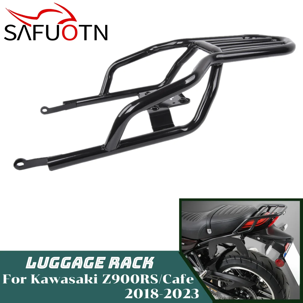 

Z900RS Rear Luggage Cargo Rack Carrier Mount Backrest For Kawasaki Z900 RS SE Cafe ABS 2018-2024 Motorcycle Shelf Holder Support