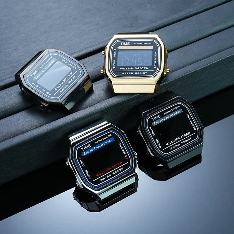 A168 upgrade Stainless Steel Bezel Mod Kit for Casio 3298 A168WA