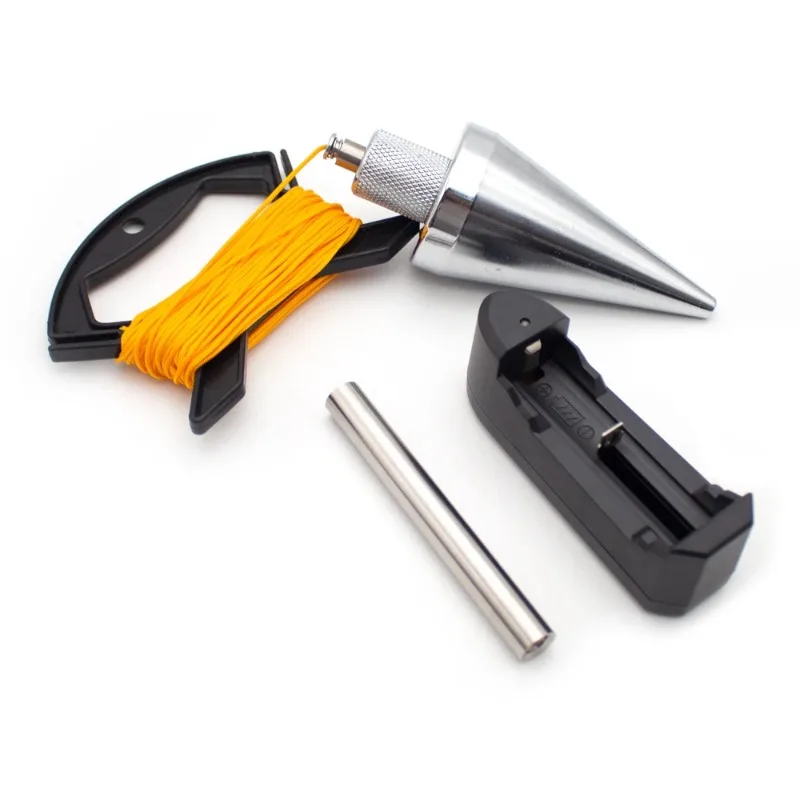 USB Charging All‑Steel Laser Plumb Bob Precise Positioning Tool High Concentricity for Construction Decoration Measuring