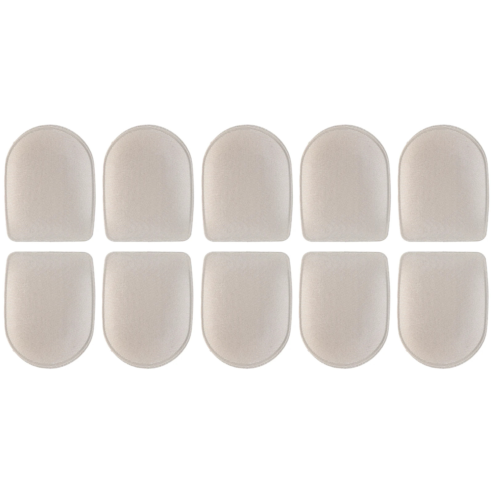 

5 Pairs Shock Absorbing Heel Pads Pressure Relieving Insoles Comfort Sweat Absorption Pain Relief Foam Women High Heels Foot