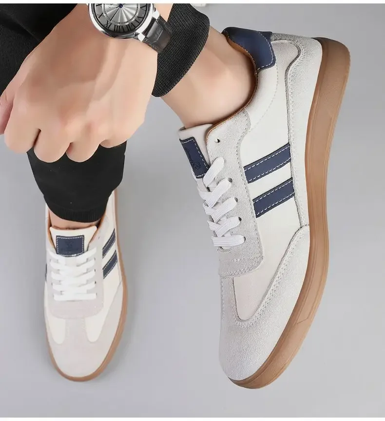 Klassische Designer-Schuhe für Herren, flache Turnschuhe, hochwertige Freizeit-Sportschuhe, Herren-Trainer, rutschfeste Herren-Skateboard-Schuhe für den Außenbereich – Detail 19