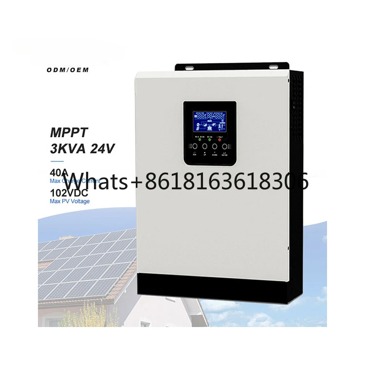 Solar Photovoltaic Inverters Single Phase 3KW 3000W 24V