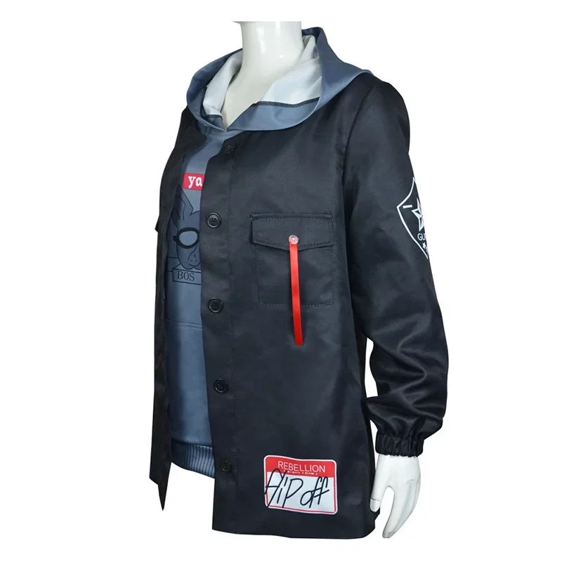 New Anime Girls Band Cry Momoka Kawaragi Cosplay Women Adult Casual Zipper Coat Jacket Sports Hoodie Top Suit Halloween Outfits