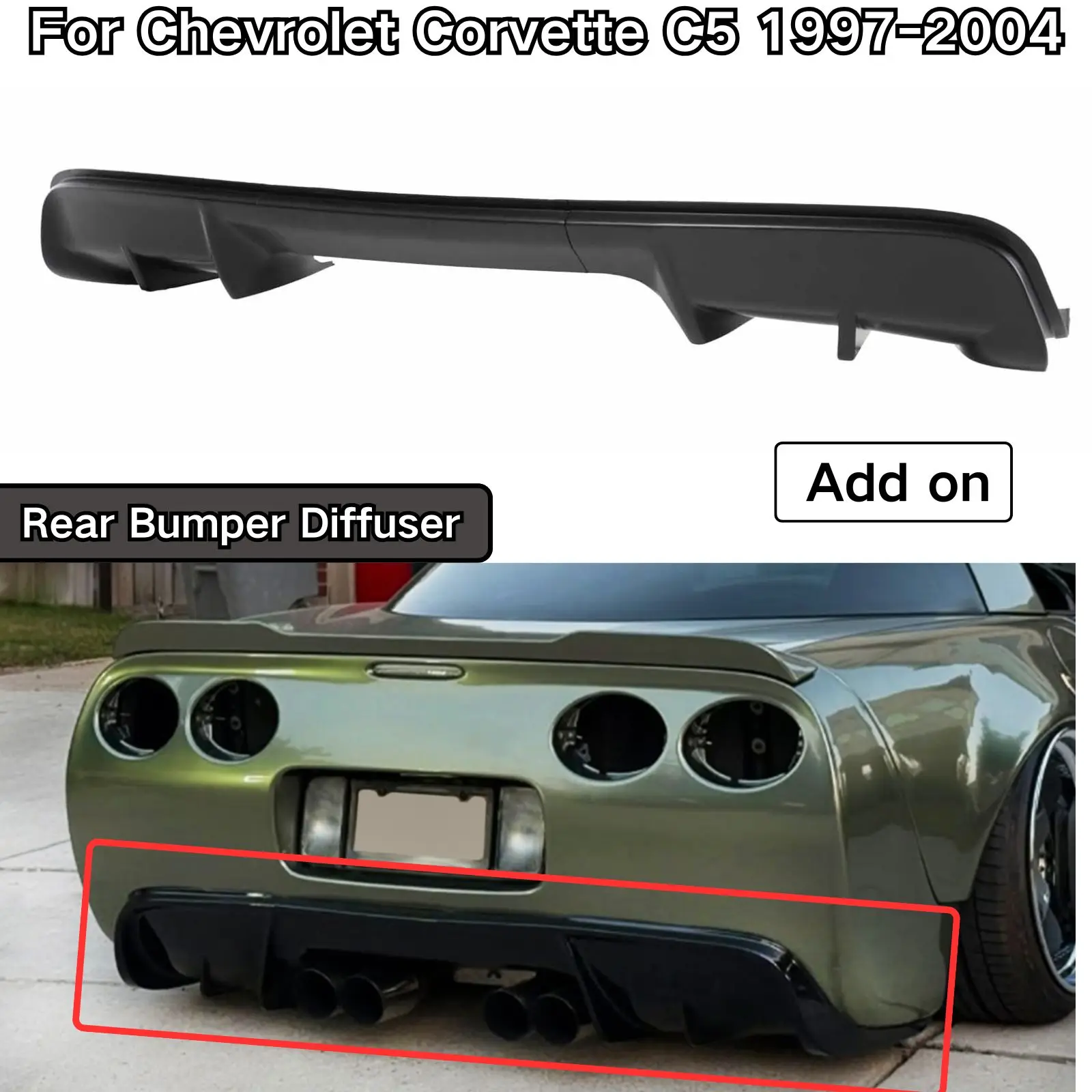 Rear Bumper Diffuser for Chevrolet Corvette C5 1997–2004: Real Talk After 18 Months of Daily Use