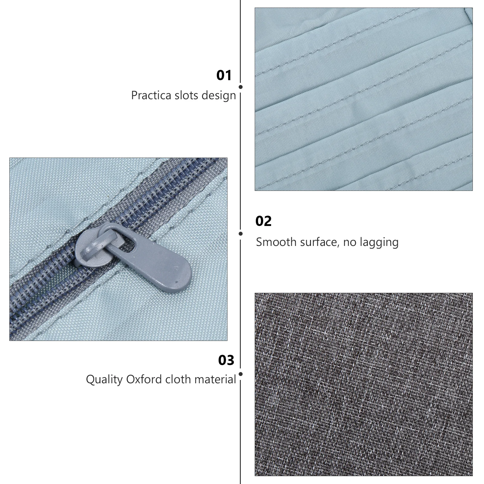 

1pc Crochet Bag Simple Lightweight Knitting Needles Organizer For Travel Camping Sewing Kit Storage Crochet Hooks Bag