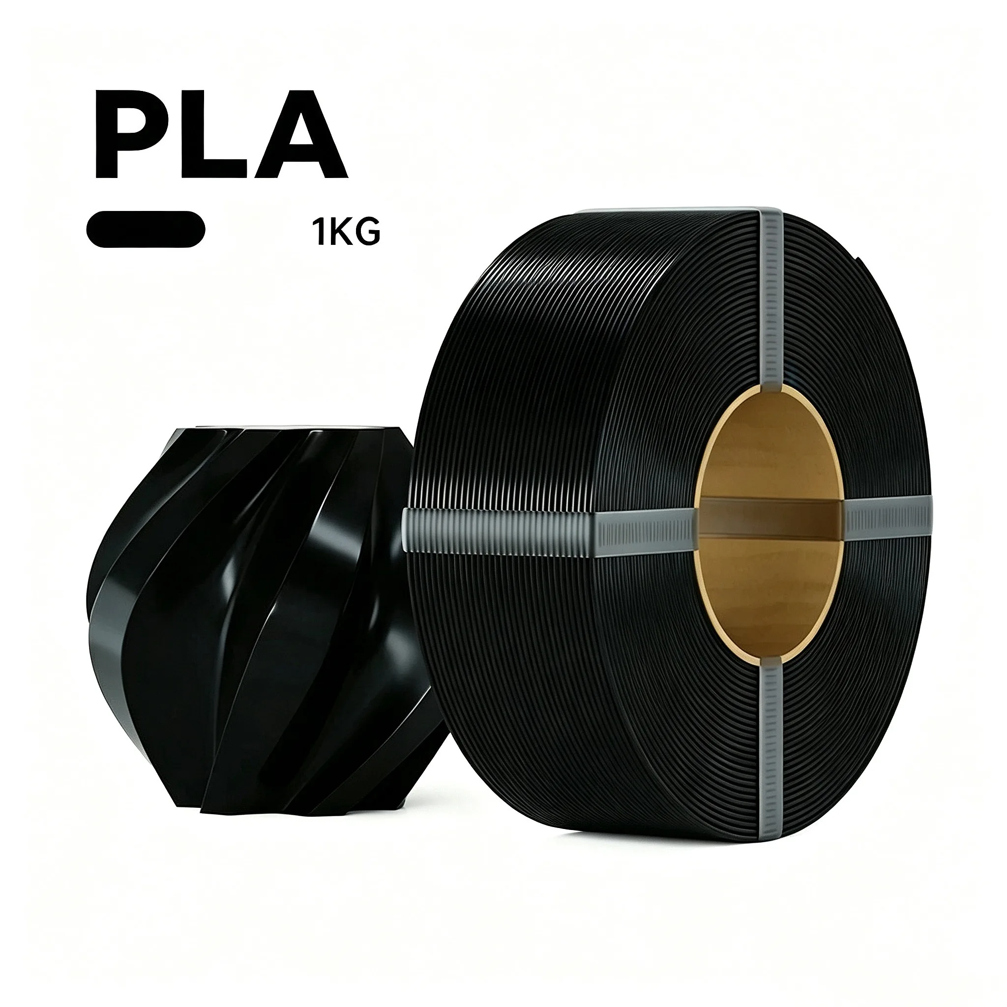 OEM ODM Available Easy Print 3D Printer Filament PLA 1.75mm 1kg No Spool