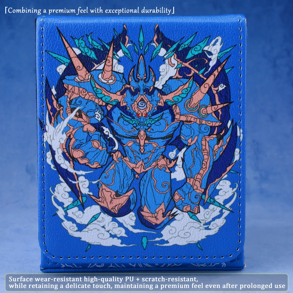 กล่องใส่การ์ด MTG ลายเทพเจ้าอียิปต์ พร้อมหน้าต่างโชว์ กล่องเก็บการ์ดสะสม ใส่การ์ดได้มากกว่า 120 ใบ พร้อมซองใสสำหรับการ์ด YGO PTCG