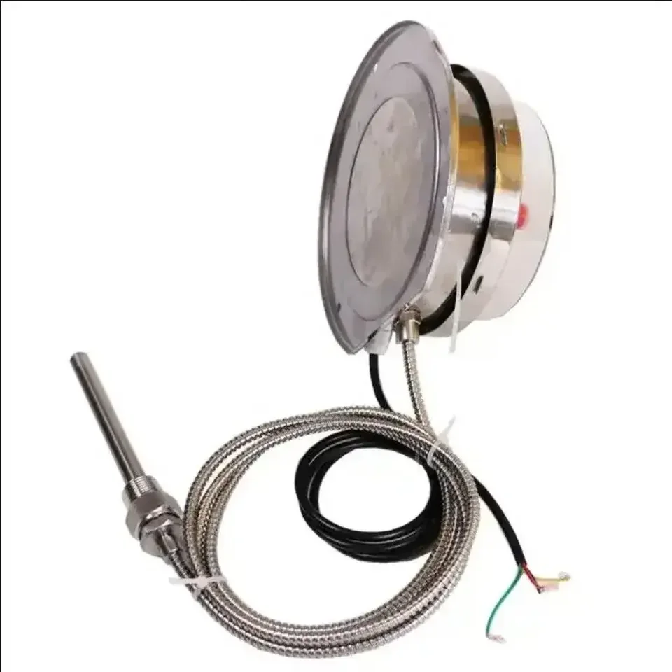 Waterproof Stainless Steel WTZ-288BF Thermometer Marine Exhaust Oil Temperature Measuring Instrument