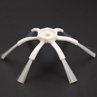 White 6 Arms Side Brush for Xiaomi 1S MI Robot Vacuum 2 Roborock S50 S51 S5 Vacuum Cleaner Parts Accessories