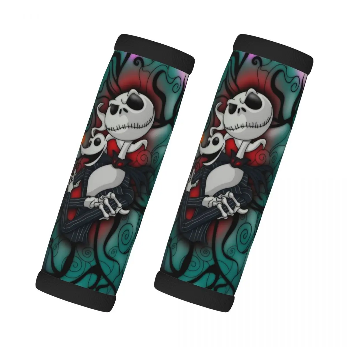 

Изготовленный на заказ Джек Скеллингтон, 2 шт., ручка для багажа, ручка для холодильника, чемоданы «Кошмар перед Рождеством», дорожные аксессуары