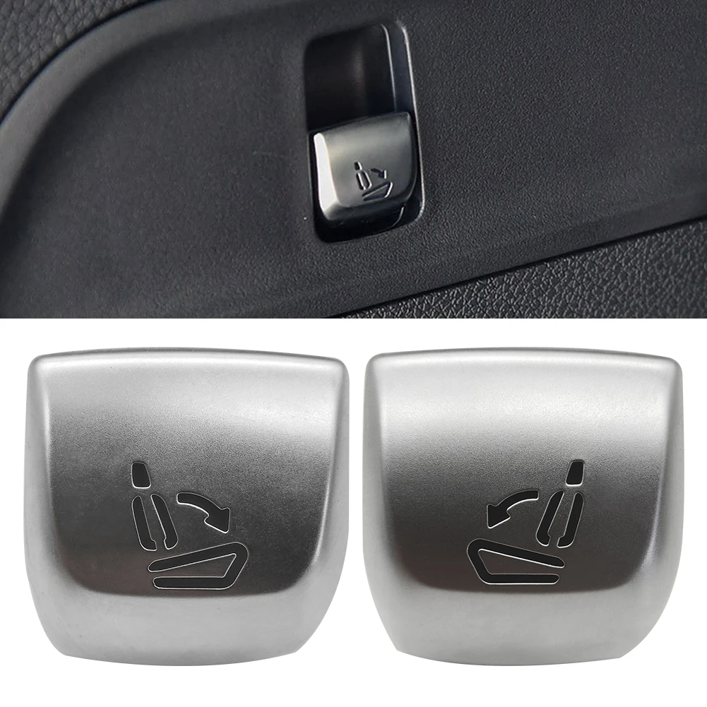 Car Seat Folding Control Switch Button Cover Seat Adjustment Button Replacement for Mercedes Benz E GLC C-Class W205 W253 W213