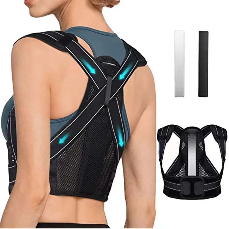 Steel Plate Corrective Belt Invisible Back Posture Corrective Belt Adult Hunchback Prevention Fixed Belt