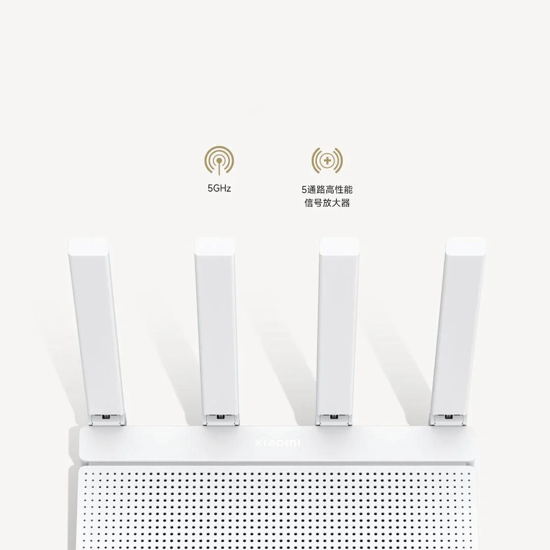 Router Xiaomi AX3000T 2.4G 5G technologia siatki WiFi 6. wydajna penetracja ścienna ochrona online dla dzieci wzmacniacz routera WiFi