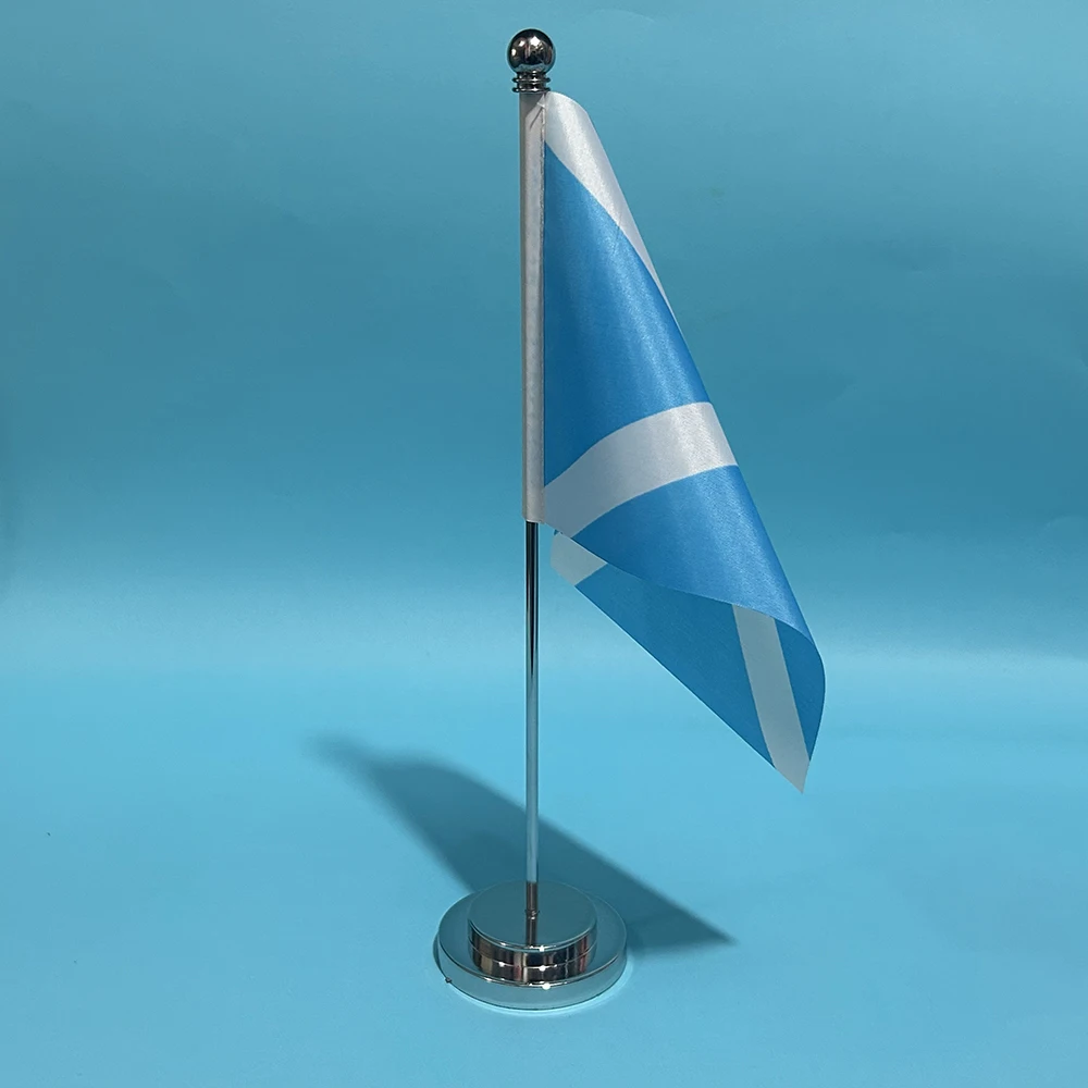 Bandera de escritorio Escocia Sky – Poliéster para oficina - imagen 2