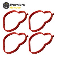 4Pcs Intake Manifold Gasket Plastic Red ZJ0113111 13191600 For Mazda 2 De Dh 3 Zj Ve Zy De Zy Ve Zj 46 Z6 Ajusa