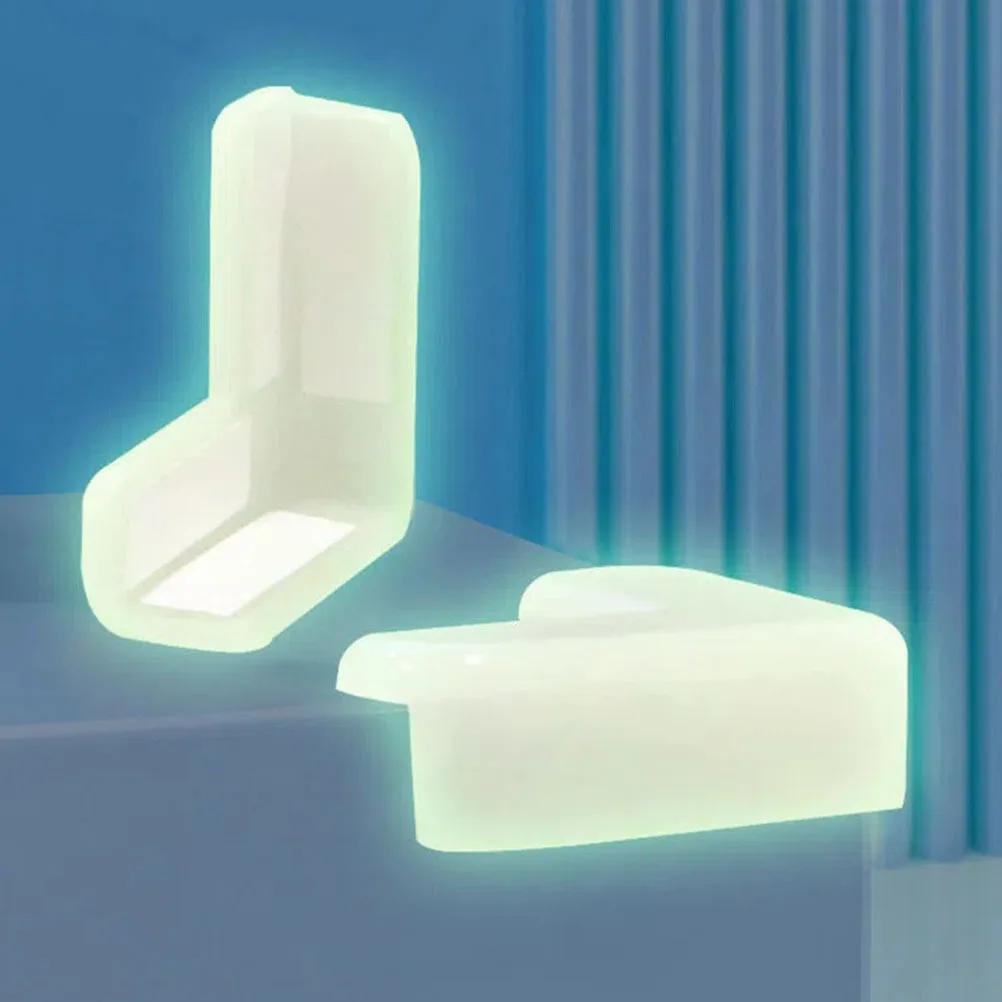 

10 шт. светящиеся защитные уголки из высококачественного ПВХ, защита от детей, мебельные угловые ограждения, защитные бамперы для краев стола, предотвращающие столкновения