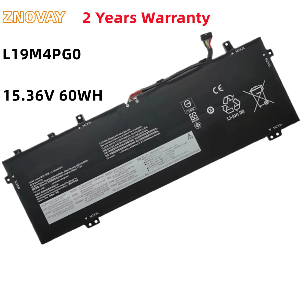 

L19C4PG0 L19M4PG0 15.36V 60WH Laptop Battery For Lenovo Legion Y9000X Y740S-15IMH SB10W67233 SB10V26975 SB10V26972 5B10W67240