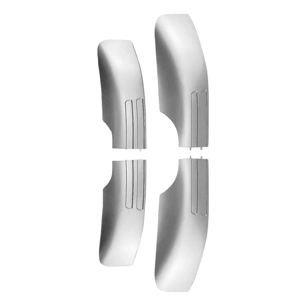 E71 Roof Rail Cap Roof Rack Rail End Cover Silver Roof Rack Protection Cover Cover Sleek Exterior Style For BMW X6 E71 2008-2014