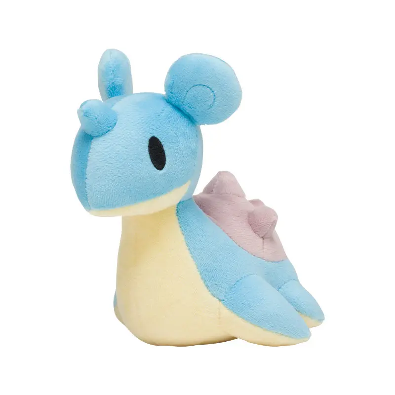 

Серия кукол Pokemon Center: плюшевые игрушки Wobbuffet Lapras, подушки, милые мягкие игрушки, подарки на день рождения и Рождество для детей