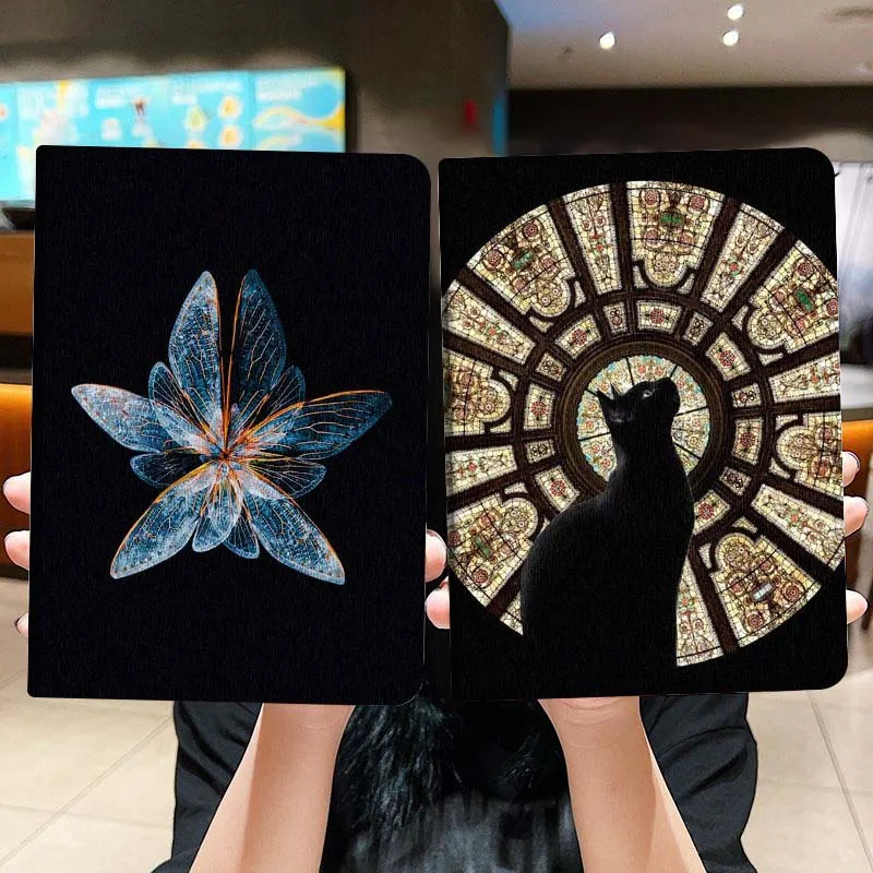 

Чехол для планшета с художественным декором в виде цветов из страз для Lenovo Xiaoxin Legion Pad Tab Pro GT Y700 Gen4 2 11 P11 M10 K10 3rd Plus Gen, подарок