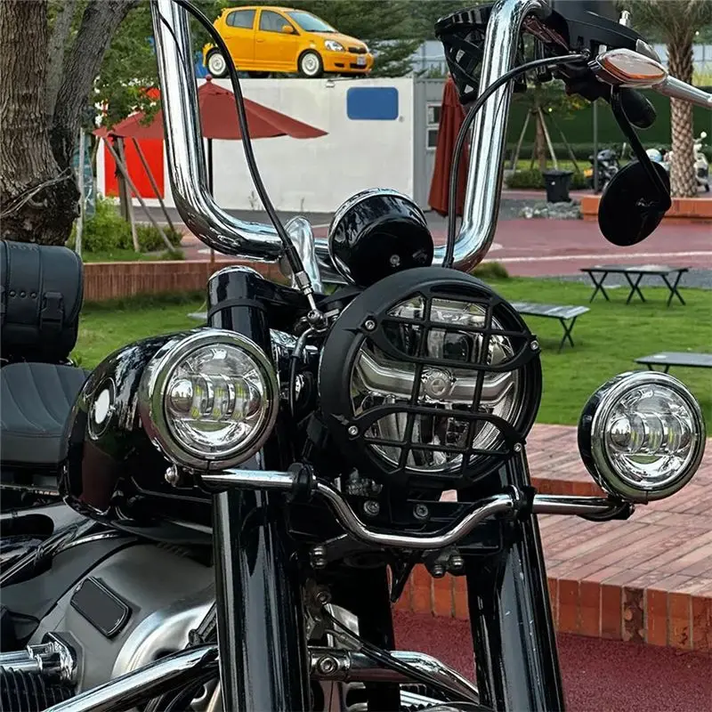 Superior-For BMW R18 Classic R 18 100 Years R12 Ninet R Ninet Motorcycle Headlight Protector Head Lights Protection Grille Guard
