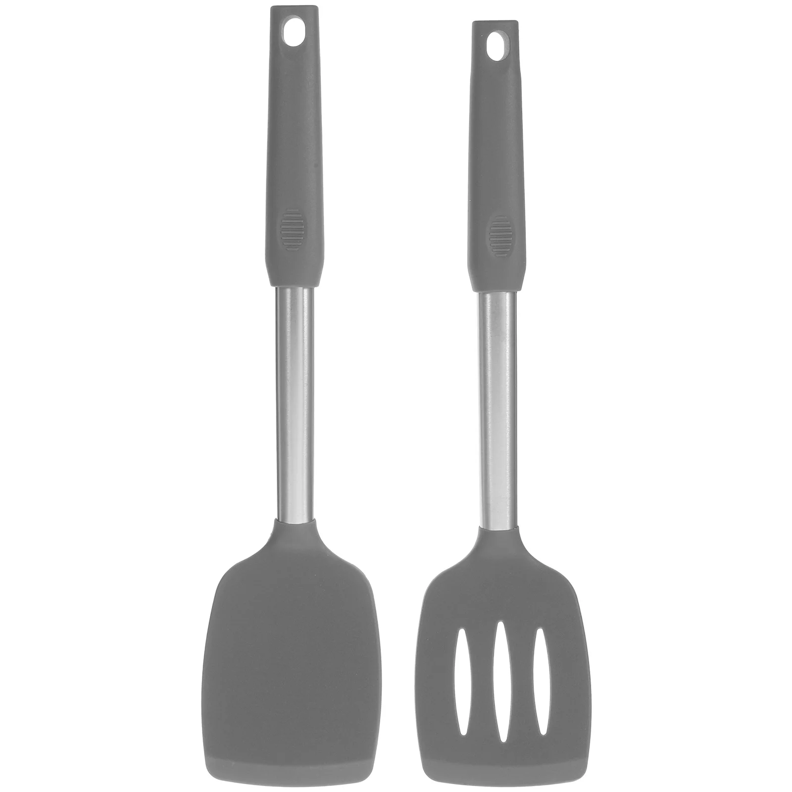 

1Set Silicone Spatula Heat Resistant Kitchen Cooking Utensils Non Scratch Cooking Spatula Nonstick Spatulas Silicone Utensil