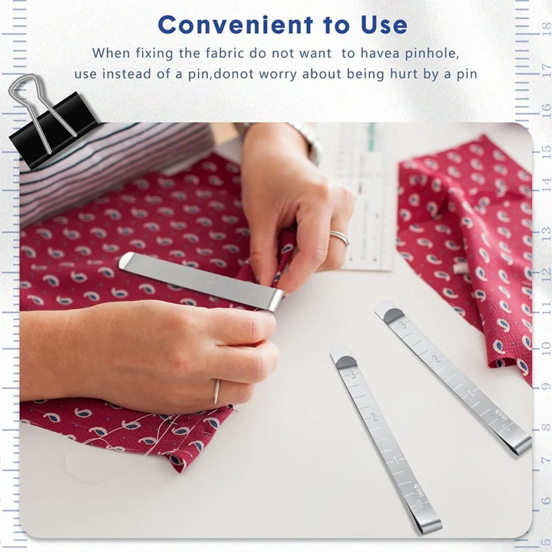 80Pcs Sewing Clips Metal Edging Tools Sewing Clips For Fabric Quilting Pins And Marking Accessories