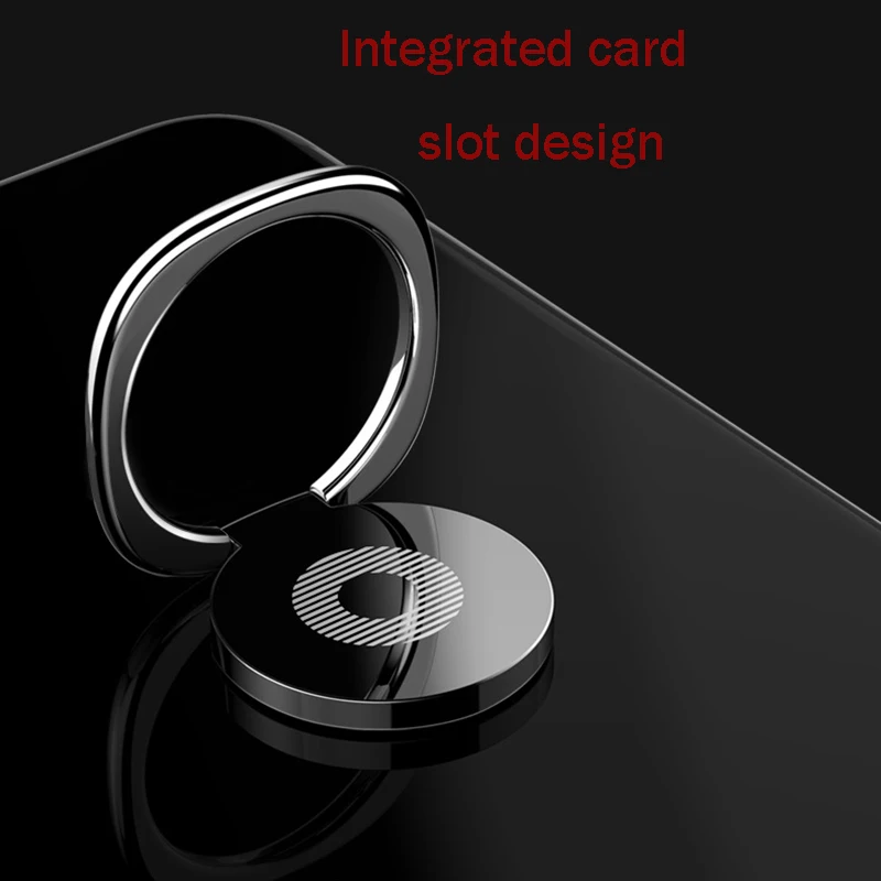 Magnetic Finger Ring Phone Holder Multi-Functional Universal Ultra-thin Metal Ring Mobile Phone Holder For iPhone Xiaomi Sumsung