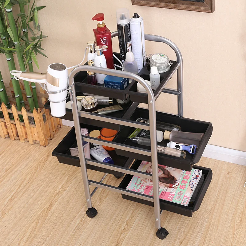 Medical Trolley Organizer Cart Wheels Cosmetic Table Aesthetic Roulette Storage Shopping Drinks Iron Rollwagen Auxiliary Drawers