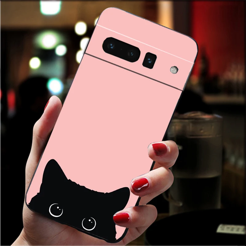 Custodia per telefono per Google Pixel 10 9 Pro XL 9A 8 7 6 Pro Pixel 8A 7A 6A Pixel 8 7 6 5 Custodia per gatti