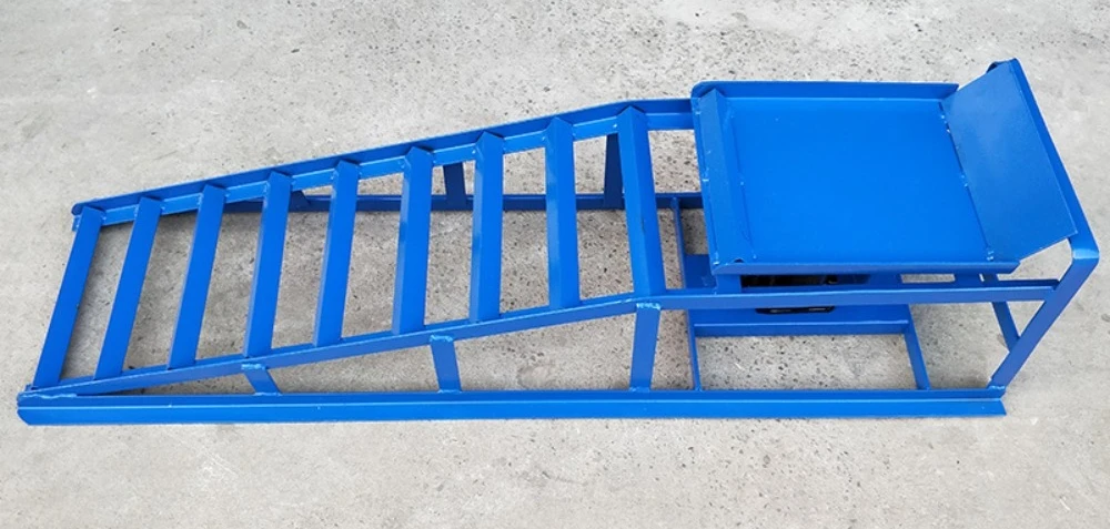 Durable Wearproof Skid Resistant Auto Repair Ramps Lightweight Vehicle Lifting Maintenance Equipment