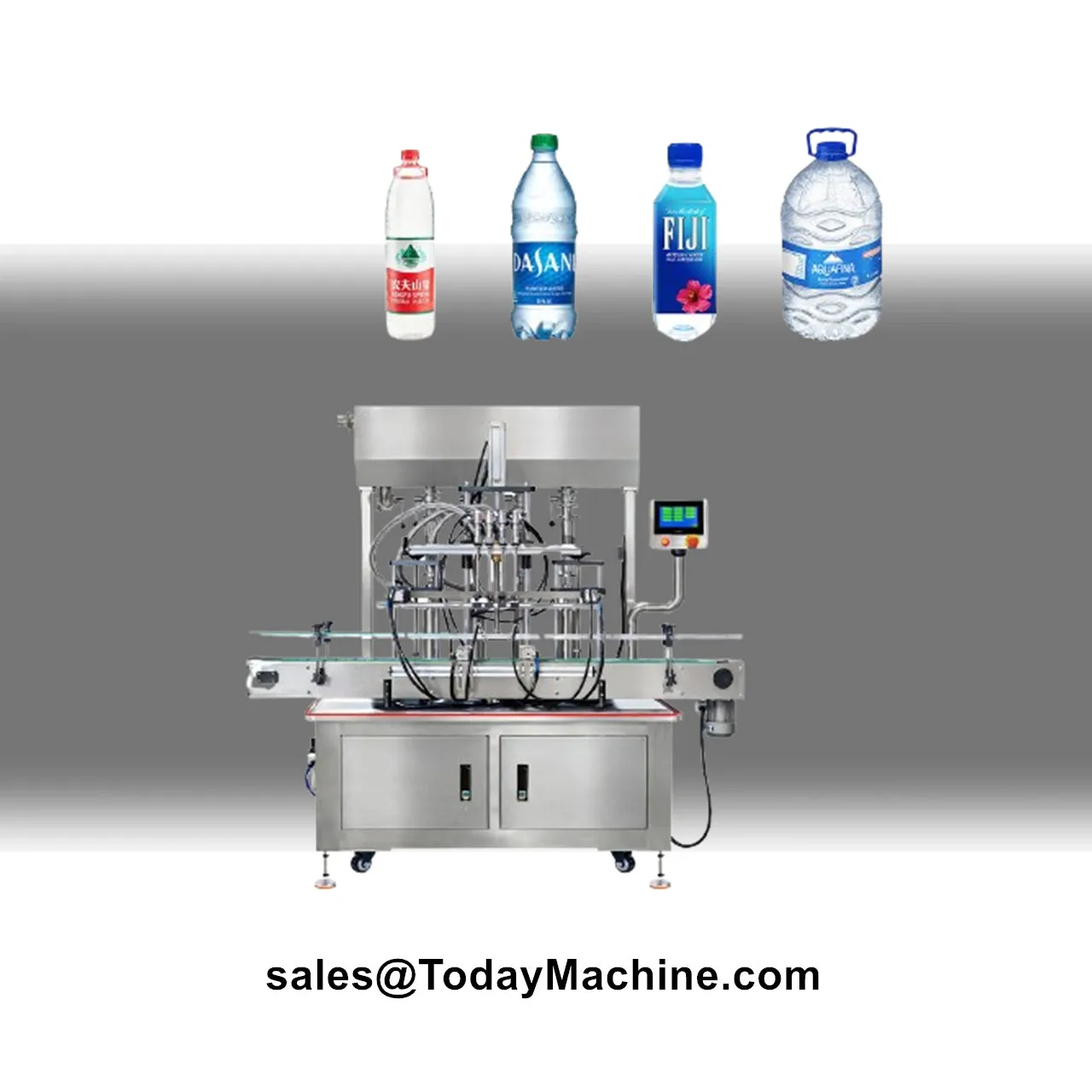 Automatic Rotor Pump Cosmetic Cream Lotion  Honey Oil Shampoo Bottle Filling Machine