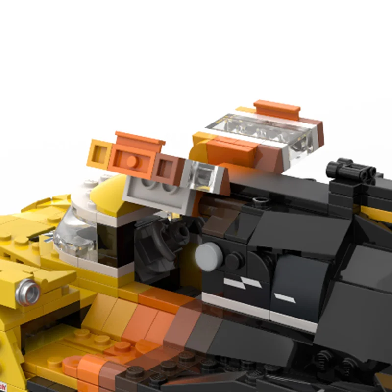 1146 PCS MOC Cadillaces V Series.R Modular Building Blocks Set for Kids Educational Gift