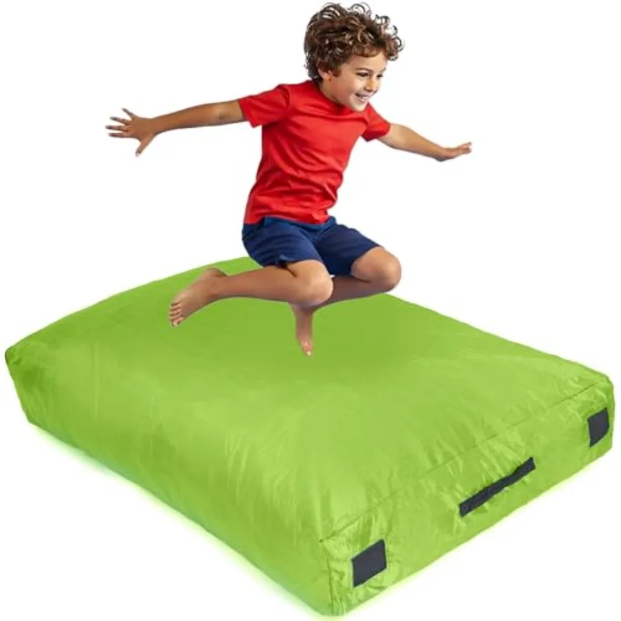 

Crash Pad for Sensory 5Feet x 5Feet, 3Feet x 4Feet Or 3Feet x 3Feet Autism Sensory Crash Mat for Jumping Play Crashpad Soft Foa
