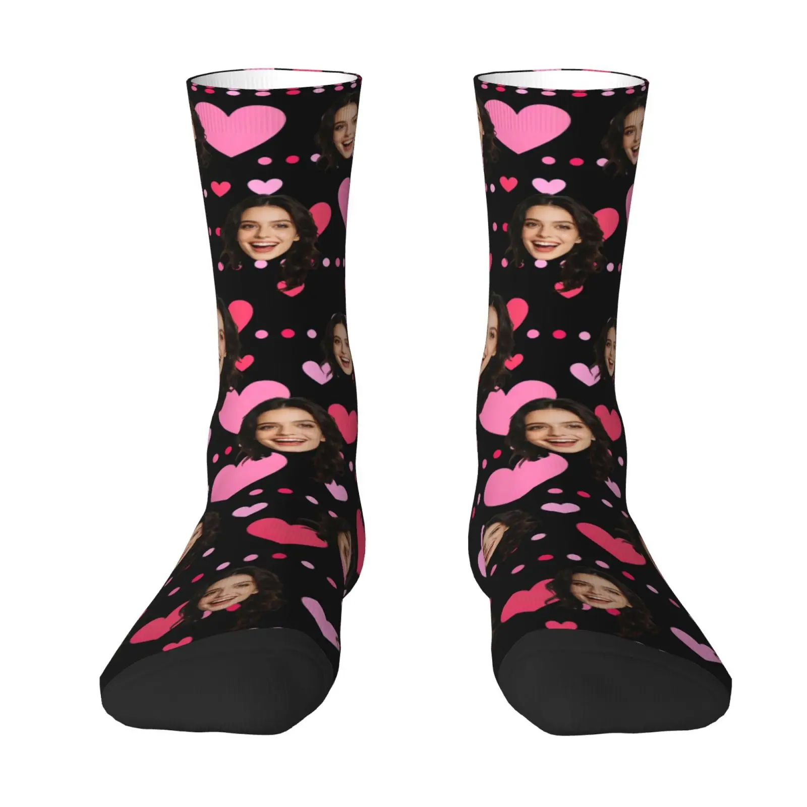 Custom avatar socks for men and women custom photo socks personalized picture socks photo socks personalized gifts view 2